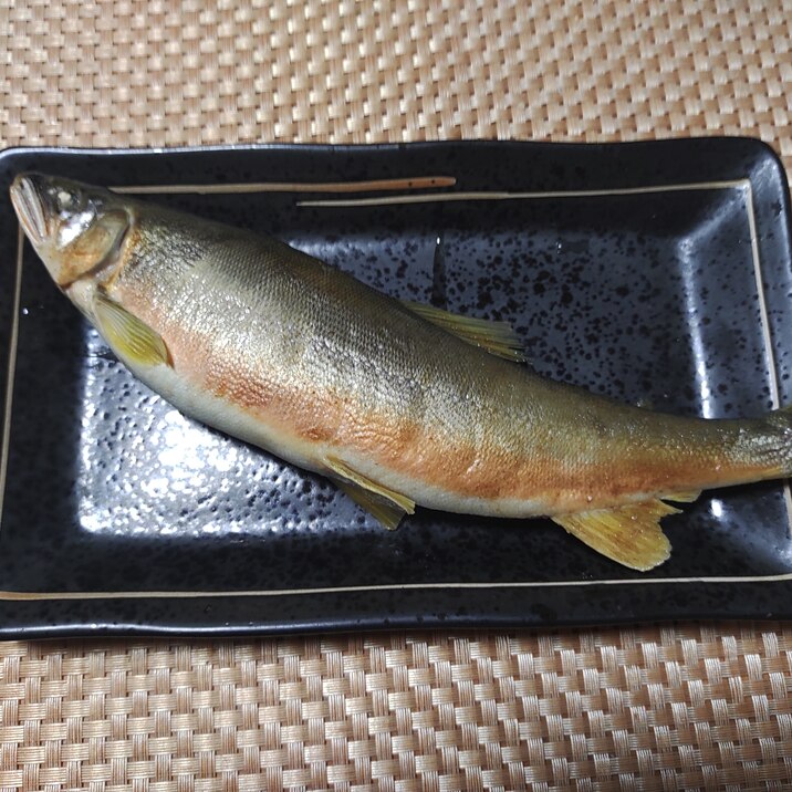 子持ち鮎の白煮